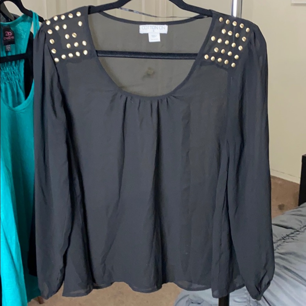 Sheer blouse